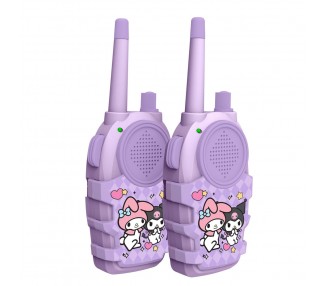 Set Walkie Talkie Kuromi Hello Kitty