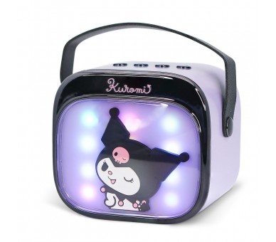 Altavoz y Micro Karaoke LED Kuromi Hello Kitty