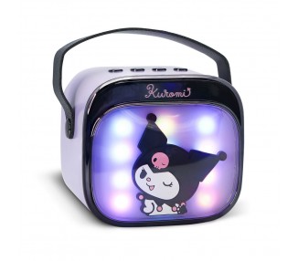 Altavoz y Micro Karaoke LED Kuromi Hello Kitty