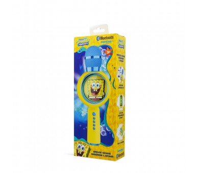 Microfono altavoz LED Bob Esponja