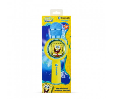 Microfono altavoz LED Bob Esponja