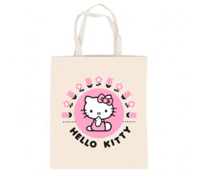 Bolsa shopping Pink Circle Hello Kitty