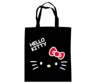 Bolsa shopping Black Hello Kitty