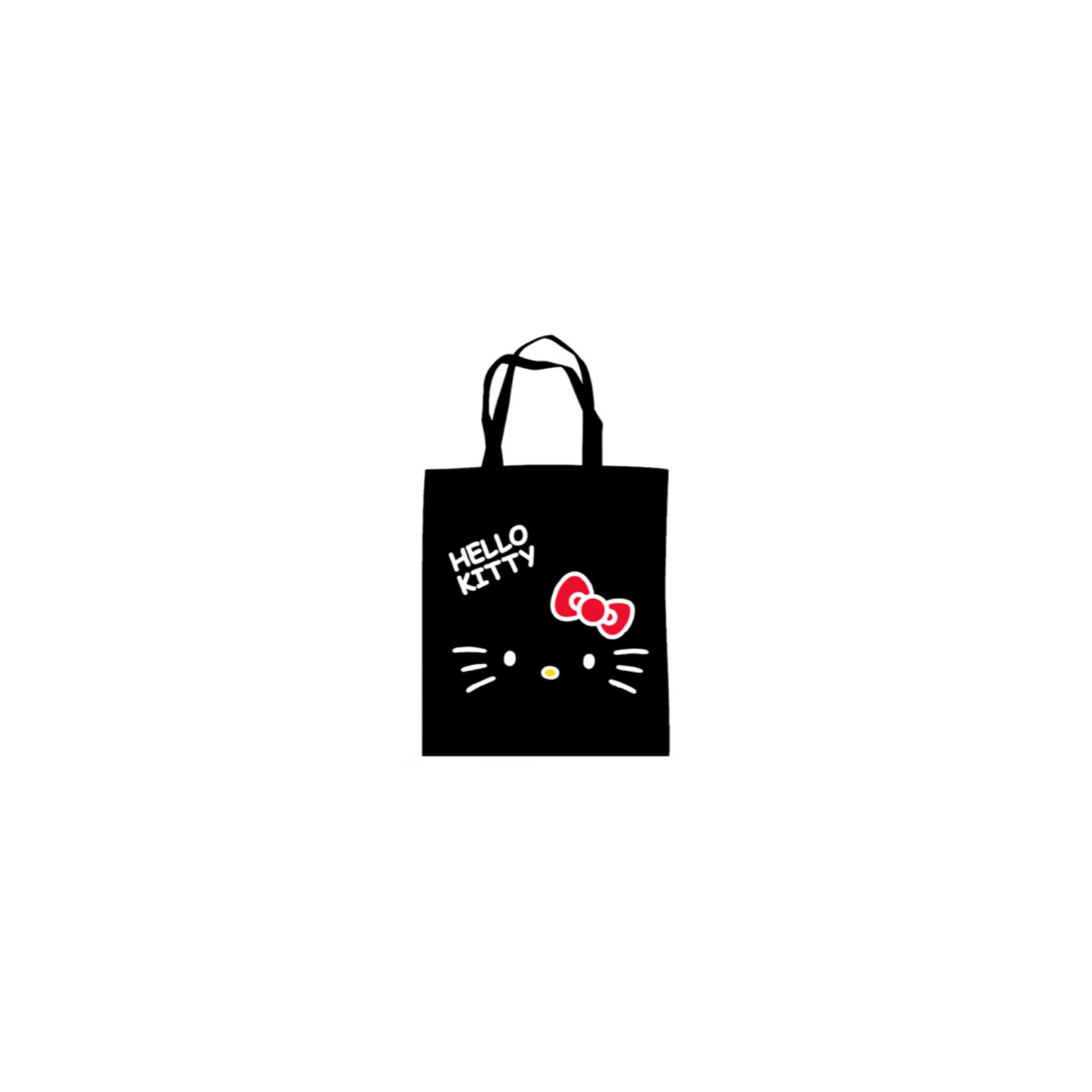 Bolsa shopping Black Hello Kitty