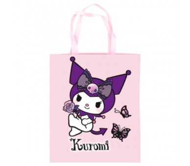 Bolsa shopping Pink Butterfly Kuromi Hello Kitty