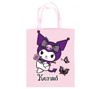 Bolsa shopping Pink Butterfly Kuromi Hello Kitty