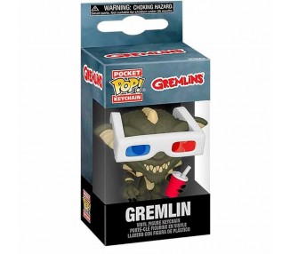 Llavero Pocket Gremlins Gremlin with 3D Glasses