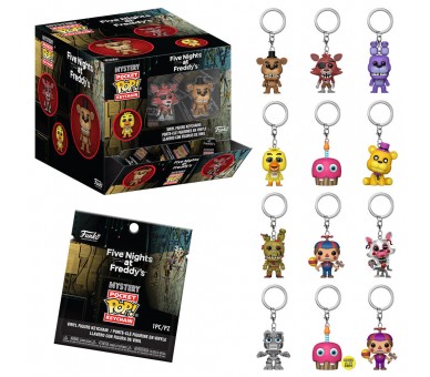 Llavero Pocket POP Mystery Five Nights at Freddys surtido