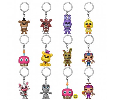 Llavero Pocket POP Mystery Five Nights at Freddys surtido