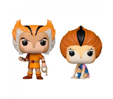 Blister 2 figuras POP Thundercats Wilykat & Wilykit