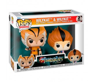 Blister 2 figuras POP Thundercats Wilykat & Wilykit