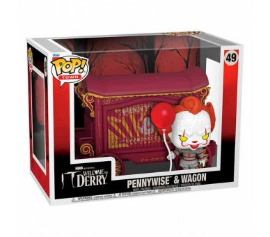 Figura POP Town IT Welcome To Derry Pennywise & Wagon