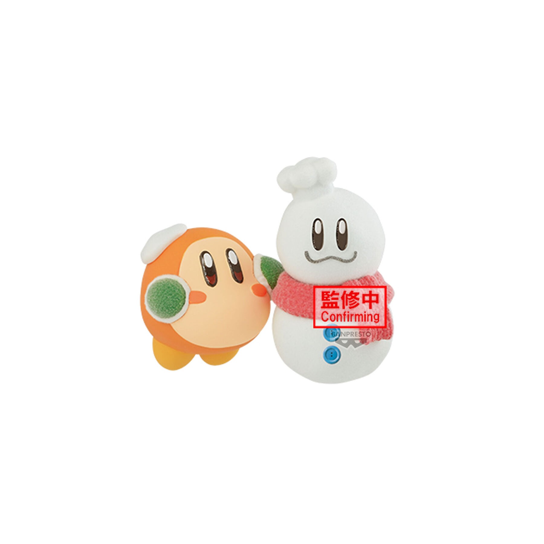 Figura Waddle Dee Play in the Snow Fluffy Puffy Mine Kirby 6cm