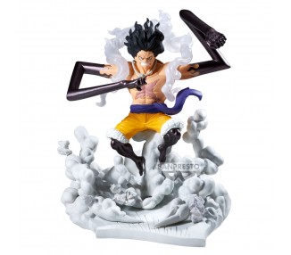 Figura Monkey D Luffy Gear 4 Senkokkei One Piece 15cm