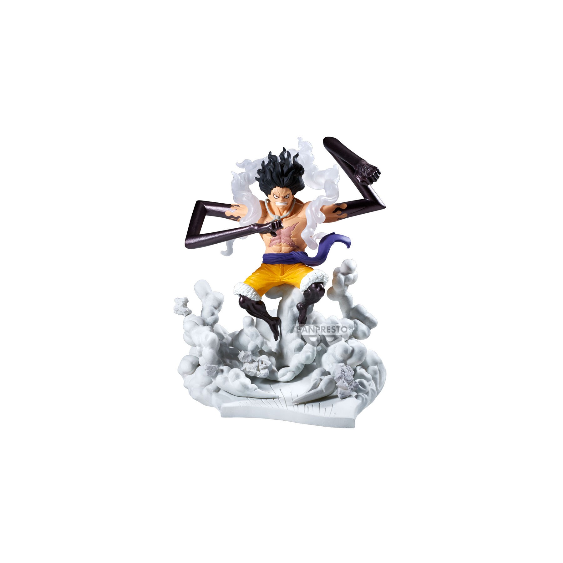 Figura Monkey D Luffy Gear 4 Senkokkei One Piece 15cm
