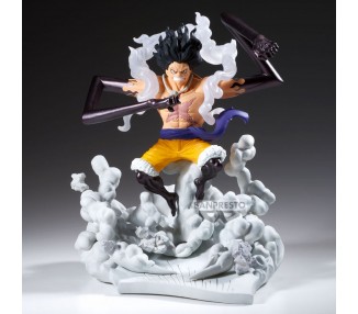 Figura Monkey D Luffy Gear 4 Senkokkei One Piece 15cm