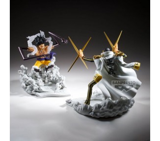 Figura Monkey D Luffy Gear 4 Senkokkei One Piece 15cm