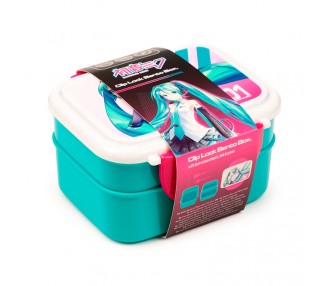 Sandwichera + cubiertos Hatsune Miku