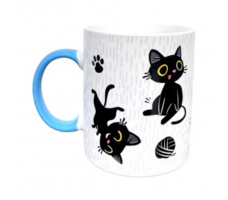 Taza Suerte en el Club del Gato Negro Pusheen