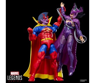 Blister 2 figuras Deathbird & Marvel's Gladiator X-Men Marvel Legends Series 15cm