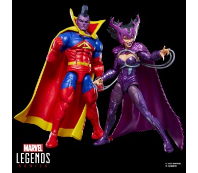 Blister 2 figuras Deathbird & Marvel's Gladiator X-Men Marvel Legends Series 15cm