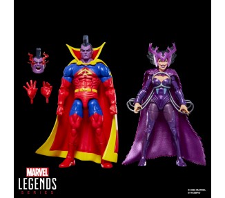 Blister 2 figuras Deathbird & Marvel's Gladiator X-Men Marvel Legends Series 15cm