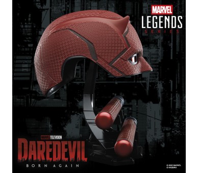 Replica Mascara + Baston de combate Born Again Daredevil Marvel Legends Series