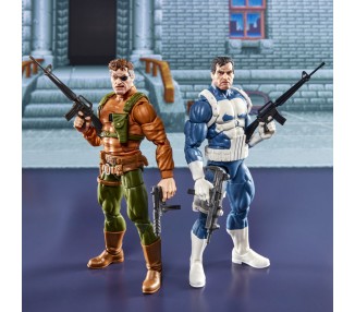Blister 2 figuras Punisher & Nick Fury The Punisher Gamerverse Marvel Legends Series 15cm