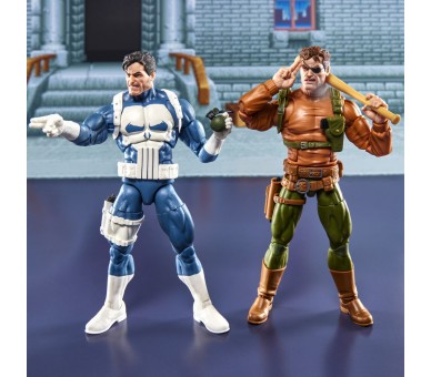 Blister 2 figuras Punisher & Nick Fury The Punisher Gamerverse Marvel Legends Series 15cm
