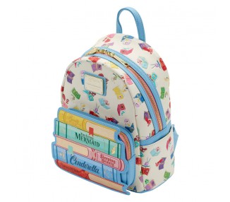 Mochila Libros Clasicos Princesas Disney Loungefly 26cm