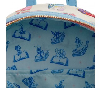 Mochila Libros Clasicos Princesas Disney Loungefly 26cm