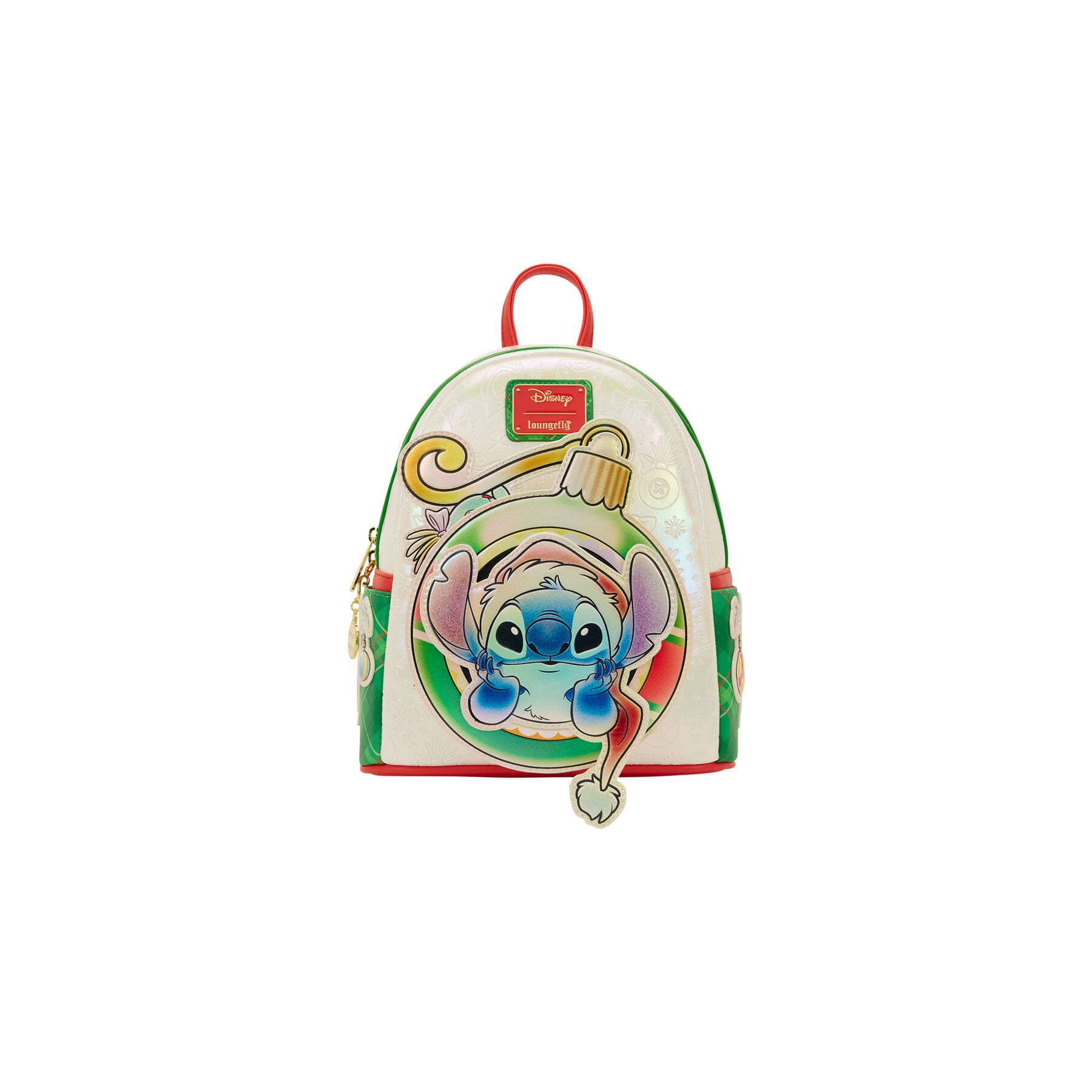 Mochila Holiday Stitch Disney Loungefly 26cm