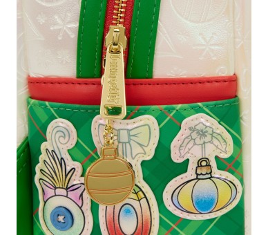 Mochila Holiday Stitch Disney Loungefly 26cm