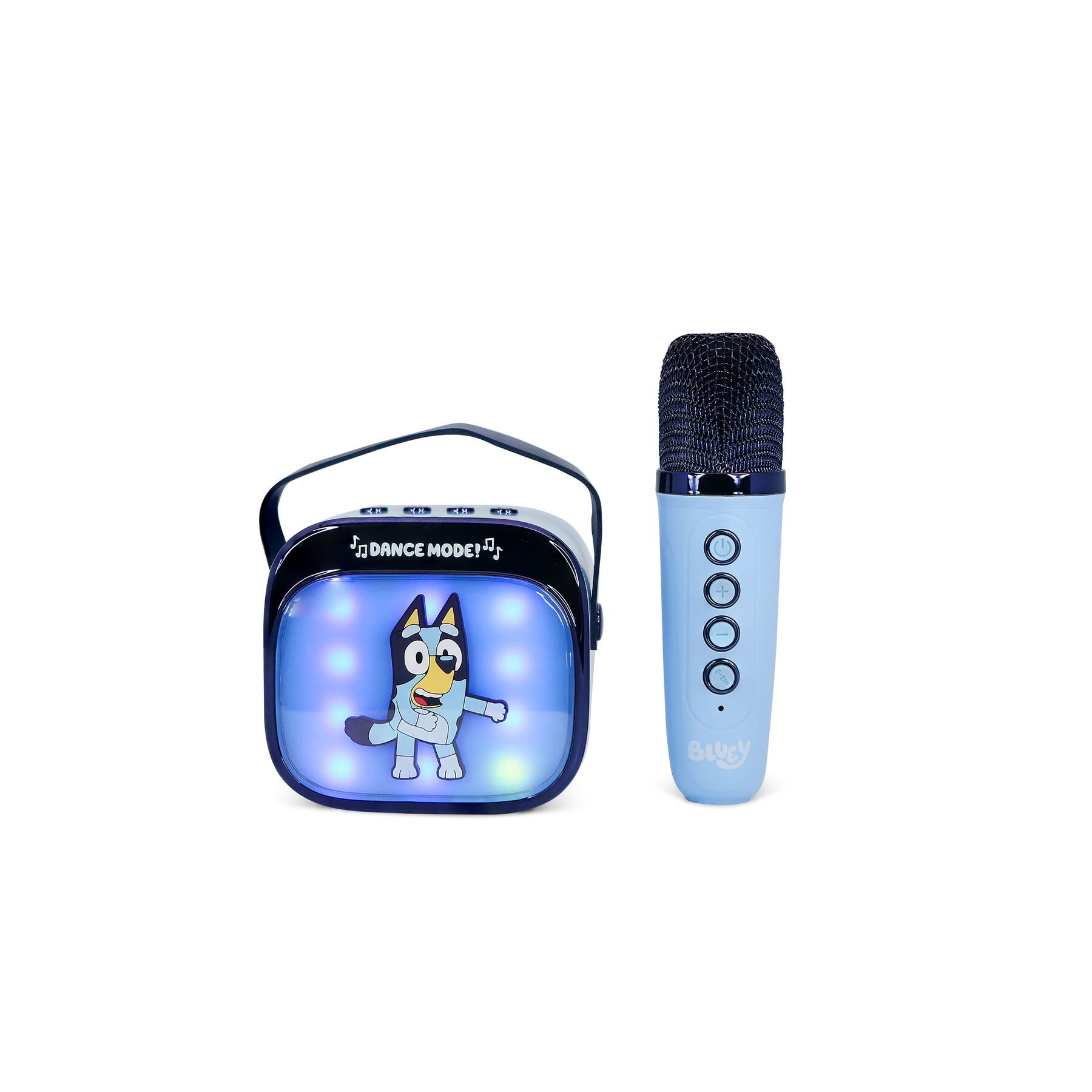 Altavoz y Micro Karaoke LED Bluey