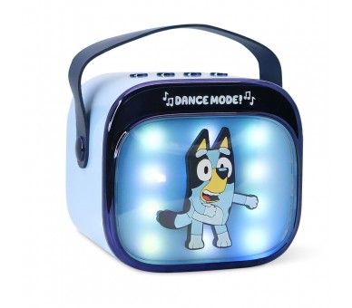 Altavoz y Micro Karaoke LED Bluey