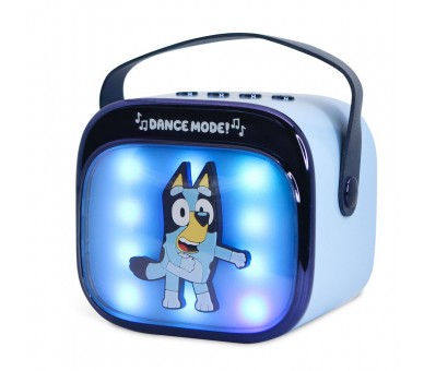 Altavoz y Micro Karaoke LED Bluey
