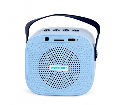 Altavoz y Micro Karaoke LED Bluey