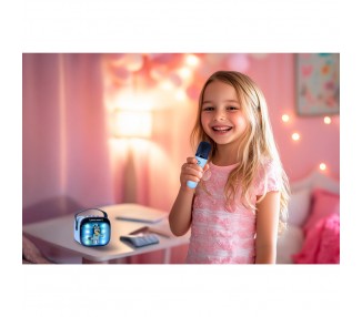 Altavoz y Micro Karaoke LED Bluey