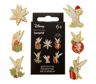 Blind Box Mystery Enamel Pin Holiday Campanilla Peter Pan Disney Loungefly