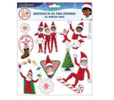 Pegatinas de Gel para Ventana The Elf On The Shelf