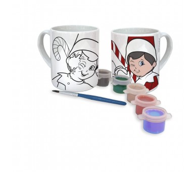 Taza para Pintar The Elf On The Shelf