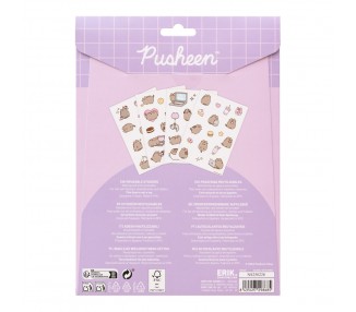 Pegatinas reutilizables Moments Pusheen