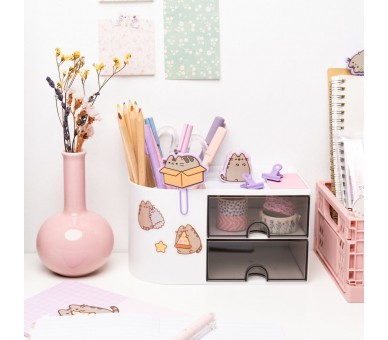 Pegatinas reutilizables Moments Pusheen