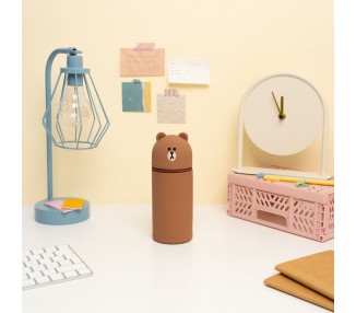 Portatodo 3D Line Friends Brown