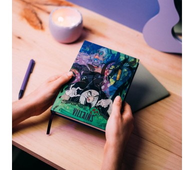 Cuaderno A5 Lenticular Villanas Disney