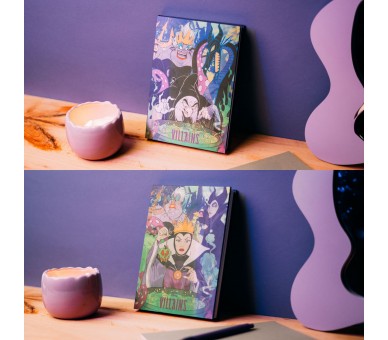 Cuaderno A5 Lenticular Villanas Disney