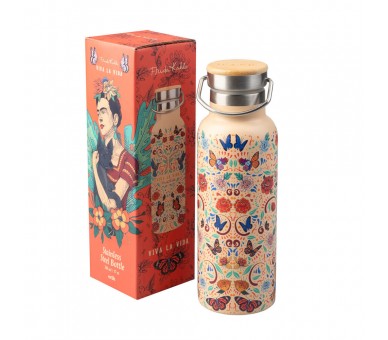 Botella acero inoxidable Viva la Vida Frida Kahlo 500ml