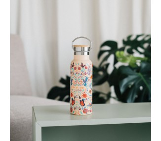 Botella acero inoxidable Viva la Vida Frida Kahlo 500ml