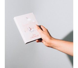 Cuaderno A6 notas adhesivas Bonjour Marie Los Aristogatos Disney