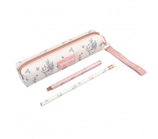 Set portatodo + boligrafo y lapiz Bonjour Marie Los Aristogatos Disney